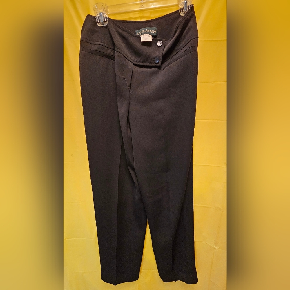 HARVE BENARD women's black dress pants 8
